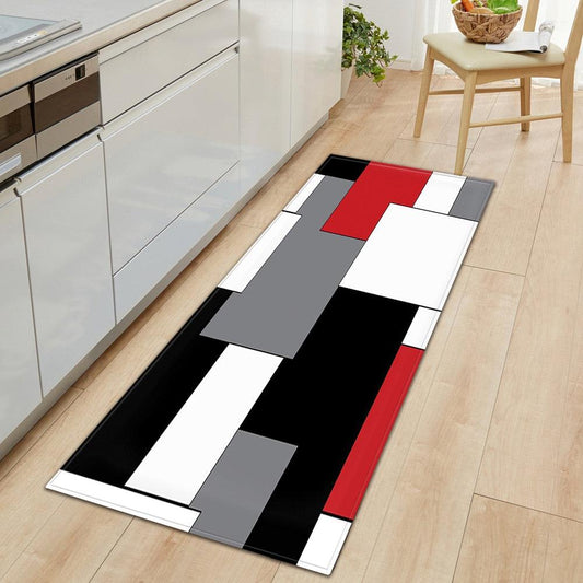 long tapis de cuisine