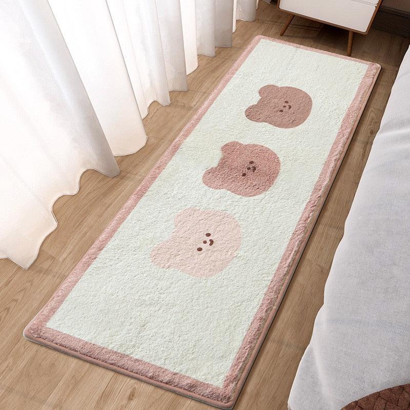 tapis chambre bébé fille