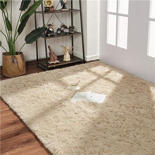 tapis salon beige