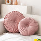 Coussin rond velour