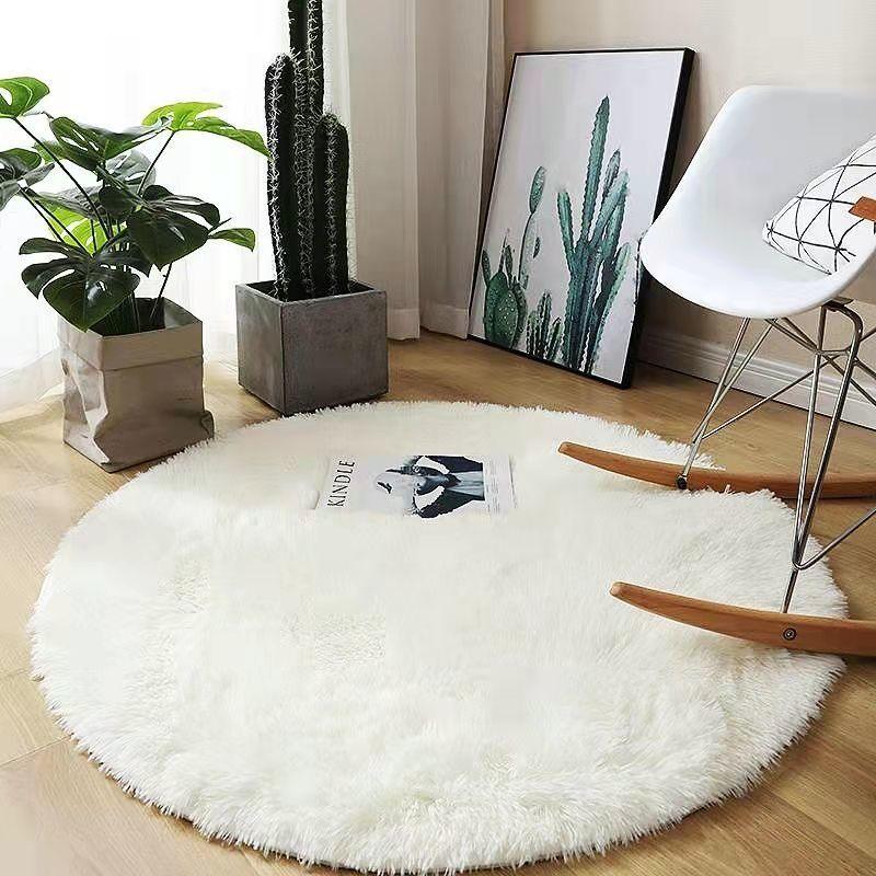 tapis rond chambre