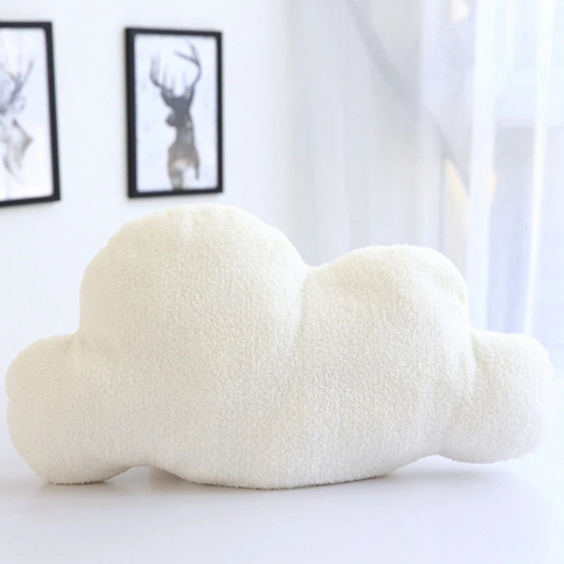 Coussin nuage blanc