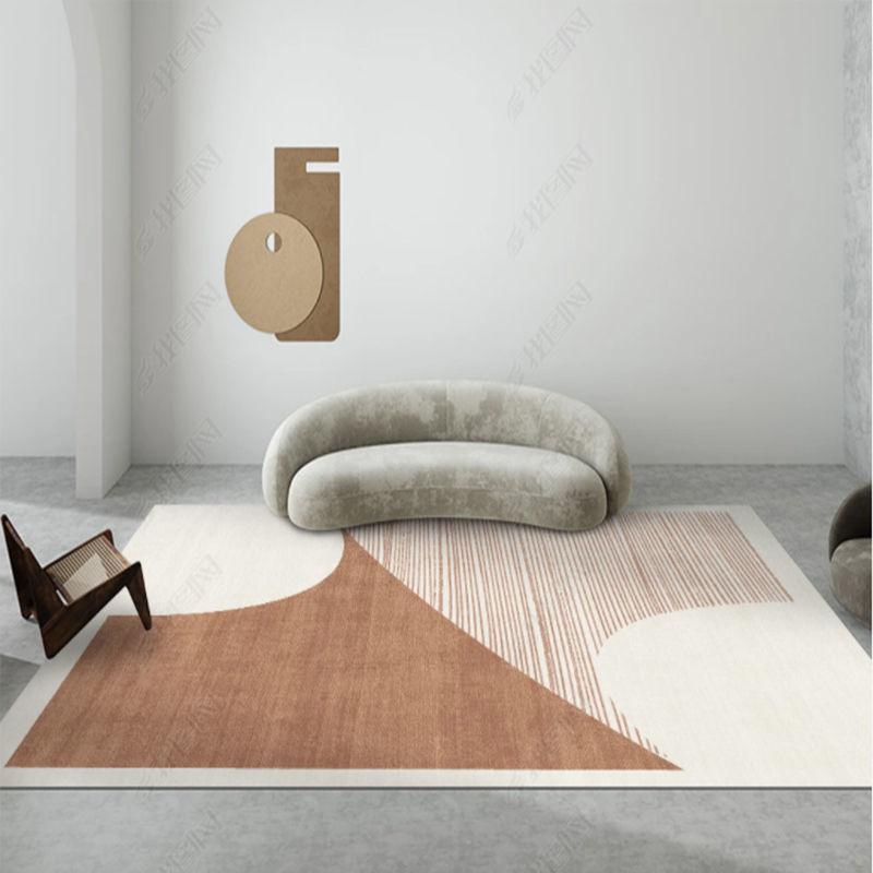 tapis salon marron