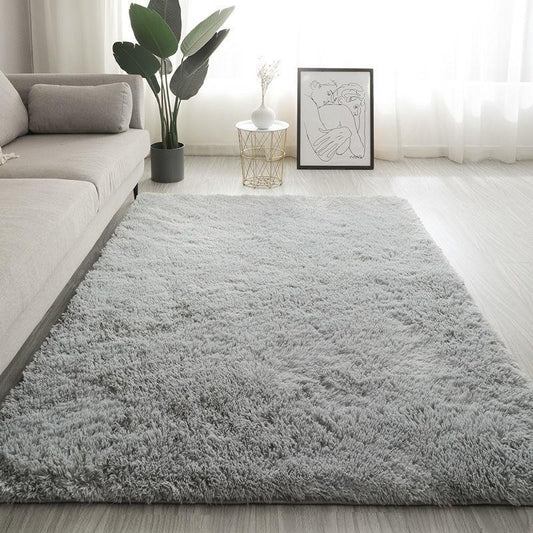 Tapis de salon gris