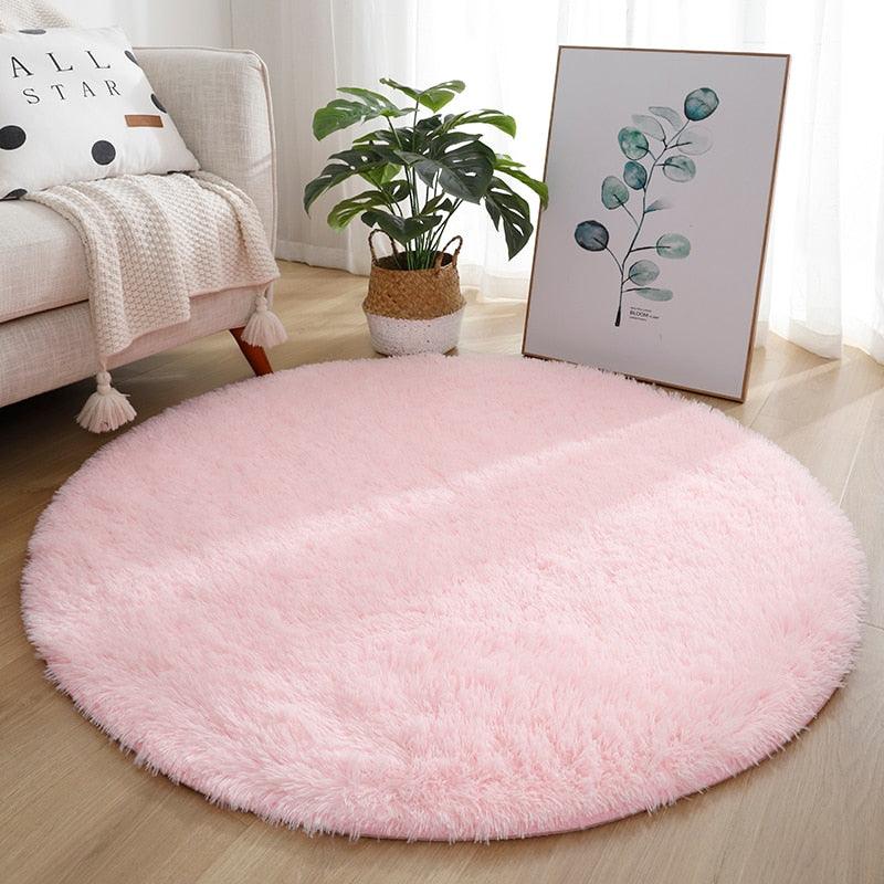 tapis rond fille