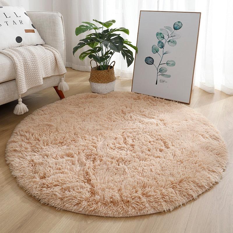 tapis rond salon