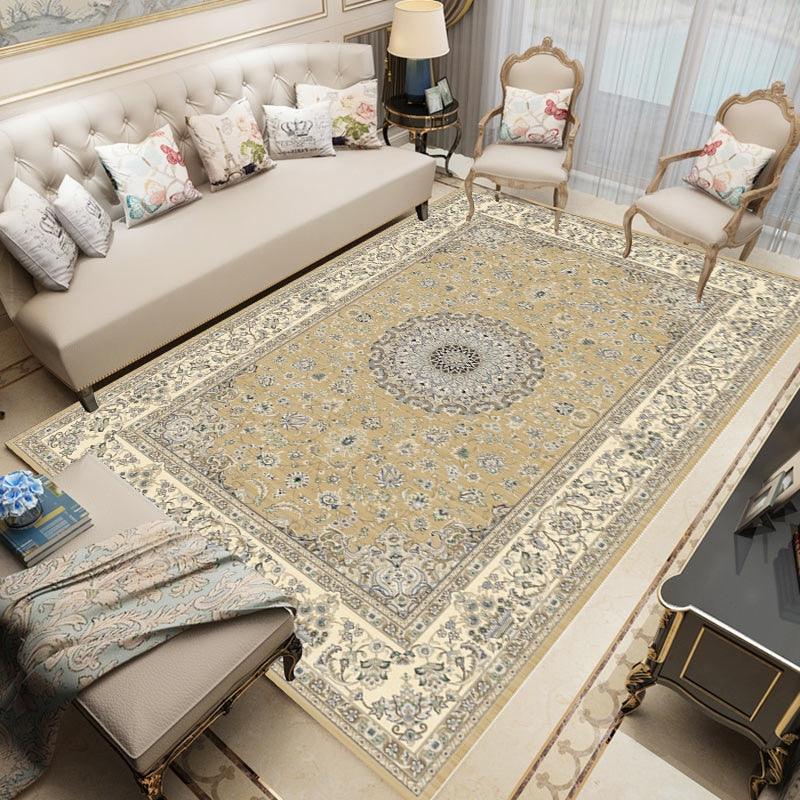 tapis oriental beige