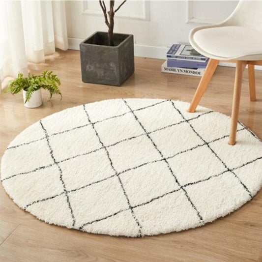 Tapis berbere rond