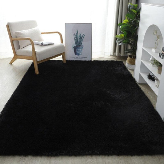 Tapis salon noir - akjoor