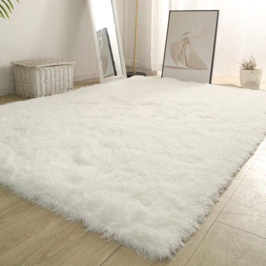 Grand tapis blanc - akjoor