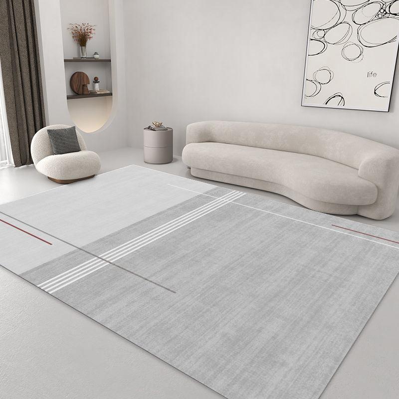 Tapis moderne gris - akjoor