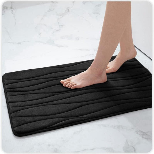 tapis de bain noir