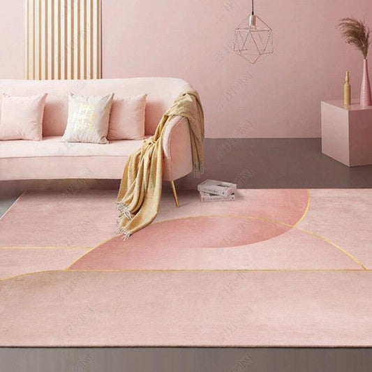 tapis rose gold