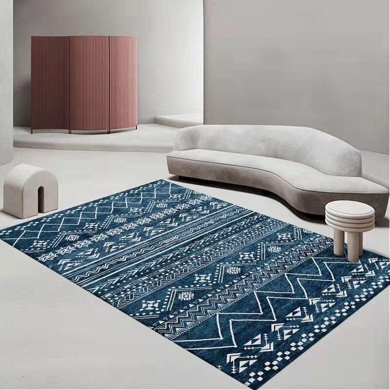 tapis berbere bleu