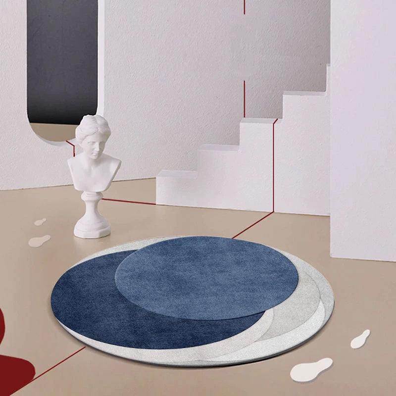 tapis rond design